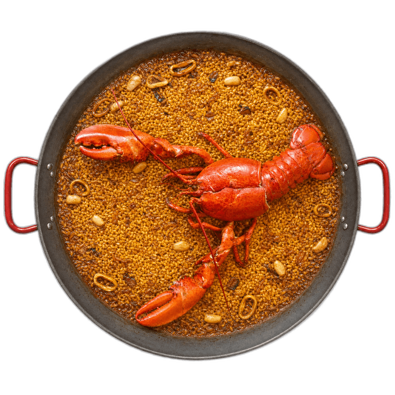 Paella med Hummer